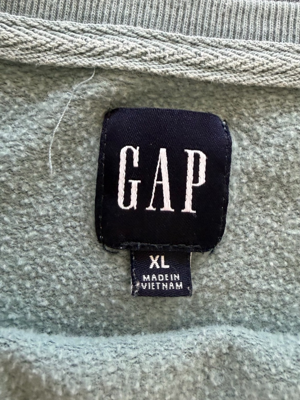 GAP Sage Green Pullover Sweatshirt - Picture 6 of 6